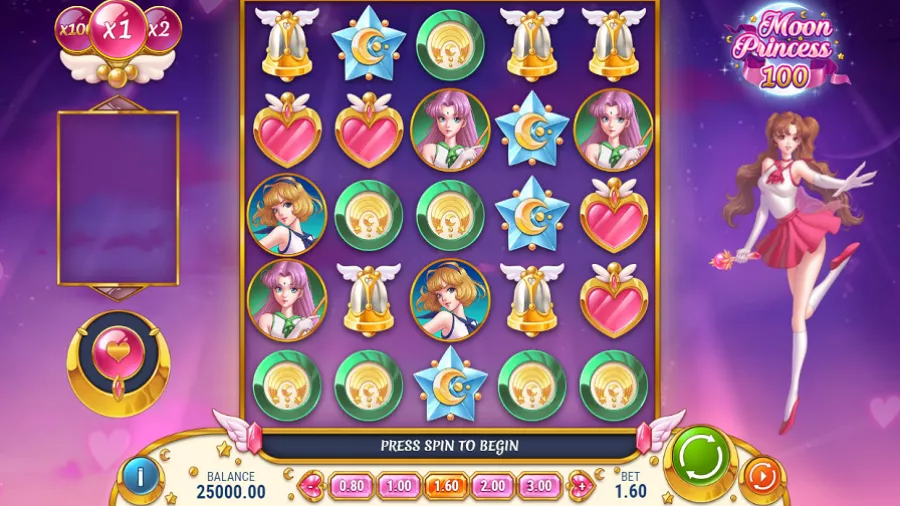 Moon Princess at Vodds Casino